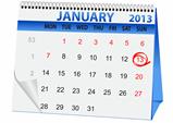 icon calendar old New Year