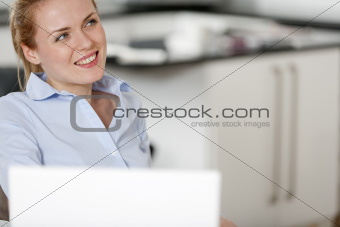 Young woman in business
