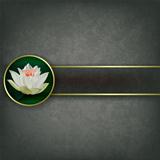 abstract grunge background with lotus