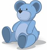 Blue Teddy bear