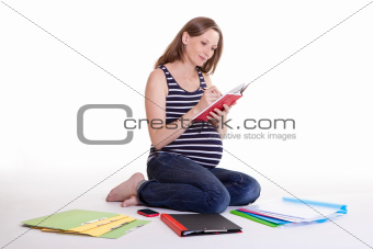 Pregnant woman - work from home