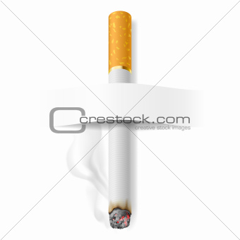 Realistic cigarette