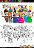 Happy People group for coloring