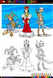 Fantasy characters for coloring