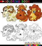 Fantasy animals characters for coloring