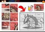 Cartoon rat puzzle game
