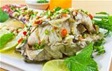 Spicy steamed fish 