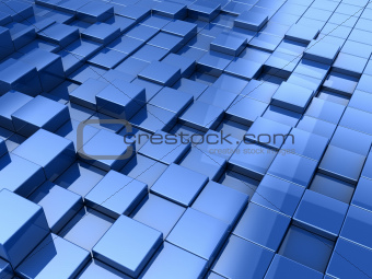 abstract cubes background