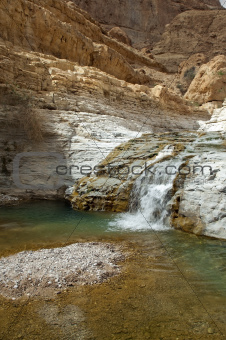 Ein Gedi - mineral water spring