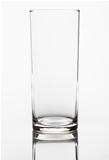 Empty crystal glass