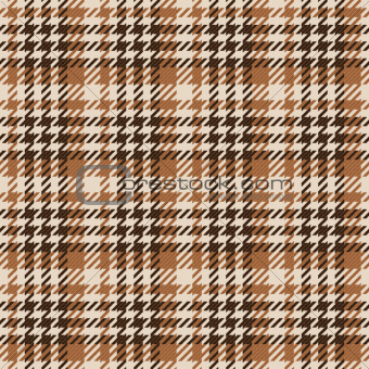 Seamless texture of brown wool fabric comprised by threads