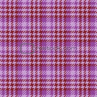 Seamless texture of purple wool fabric comprised by threads