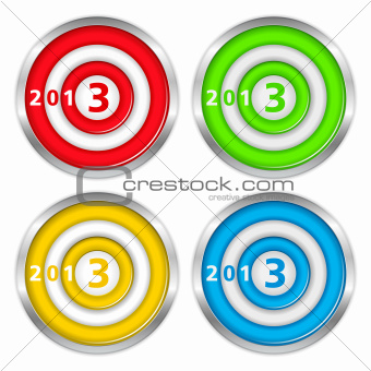 Targets with number 2013