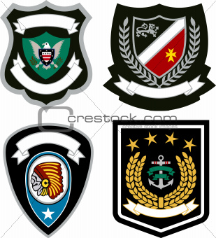 Emblem badge design vector