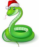 Cartoon illustration of a snakes