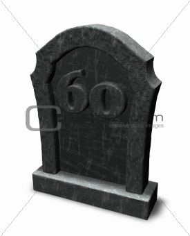 number on gravestone