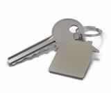 metal keyring with room for text
