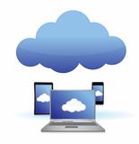 cloud computing connected to technology