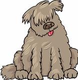 newfoundland dog cartoon illustration