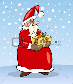 Image 4964041: santa claus christmas cartoon illustration from Crestock