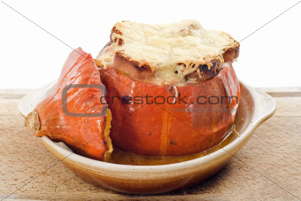 pumpkin gratin