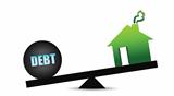 debt and residence balance