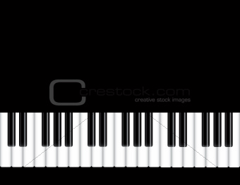 Piano Keyboard Illustration