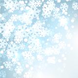 Background  with stylized snowflakes.