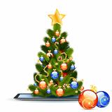 Christmas Tree on Tablet PC