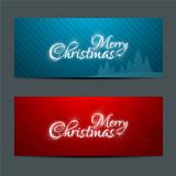 Merry Christmas Banners Set Design