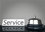 Service Bell with Service Sign 