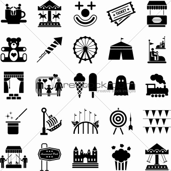 Amusement Park icons