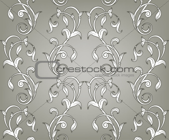 Vector  Seamless Floral Pattern