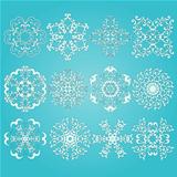 12 Vector Snowflakes