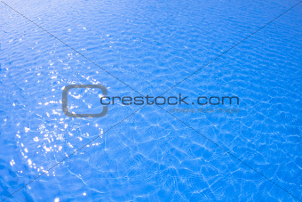 blue pool water with texture