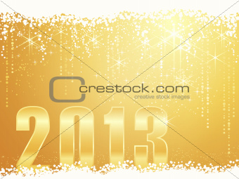 Happy New Year 2013 card