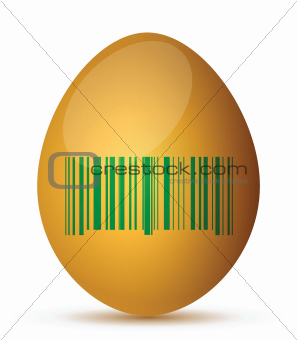 egg and barcode
