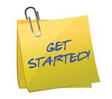 get started post it