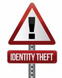 identity theft sign