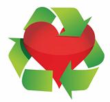 recycle heart