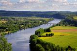 Dordogne river, Cingle de Tremolat point, France