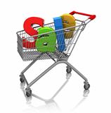 Sale in shopping cart