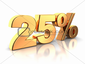 25 percent