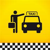 Taxi Theme with Passenger