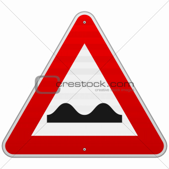 Bumpy Road Sign