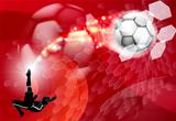 Abstract Soccer Sport Background