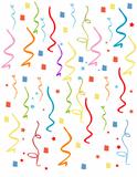 Abstract holiday background. Vector illustration confetti