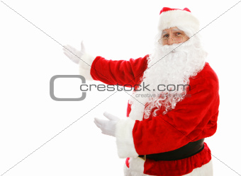 Santa Claus Presenting