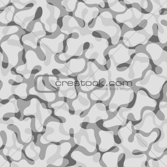 Decorative seamless amoeba abstract background