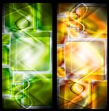 Abstract vector banners